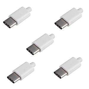 usb 3.1 type c connector male with metal housing|Jimier 5set DIY 24pin USB 3.1 Type C USB.